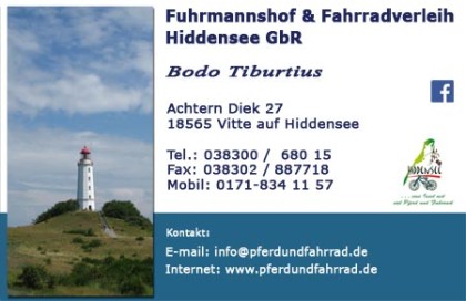 Fuhrmannshof & Fahrradverleih Hiddensee GBR